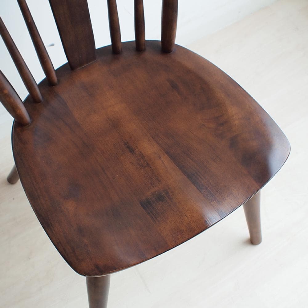 柏木工 ダイニングチェア B 無垢材 椅子 飛騨家具 ZR23891