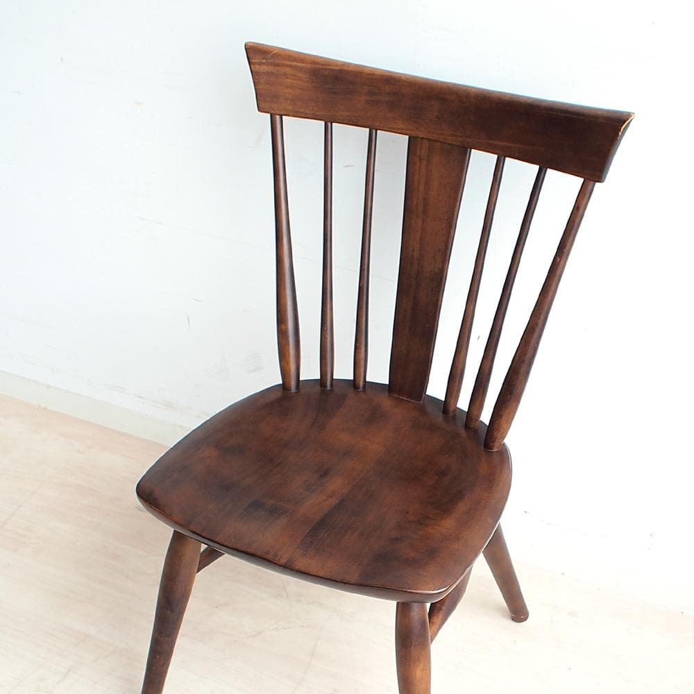 柏木工 ダイニングチェア B 無垢材 椅子 飛騨家具 ZR23891