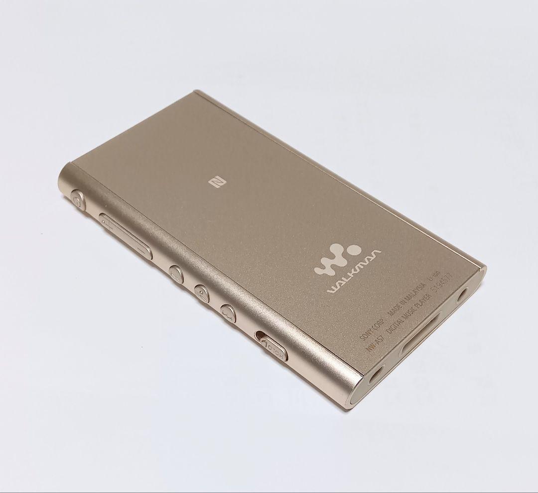 46時間連続再生確認 SONY NW-A57 64GB ウォークマン ゴールド