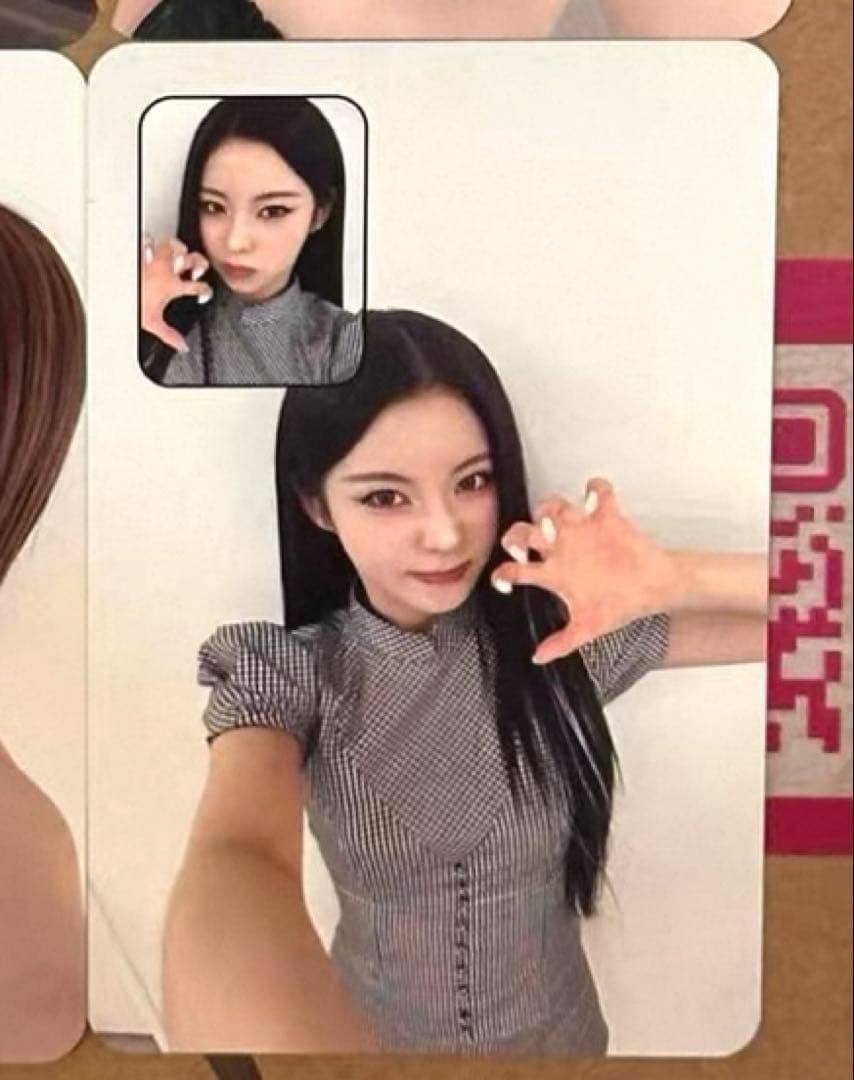 NMIXX ギュジン 1st makestar けたくま 当選30枚限定 トレカ