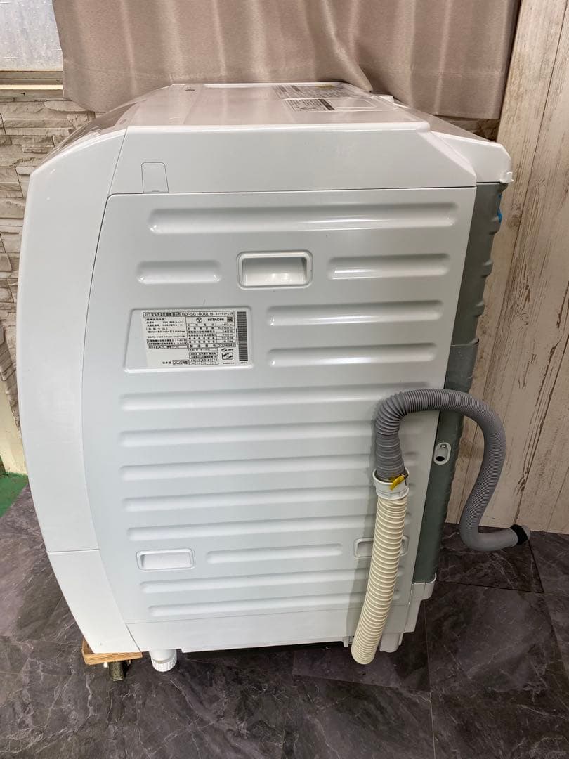 日立　HITACHI 2022年製 ドラム式洗濯乾燥機 BD-SG100GL