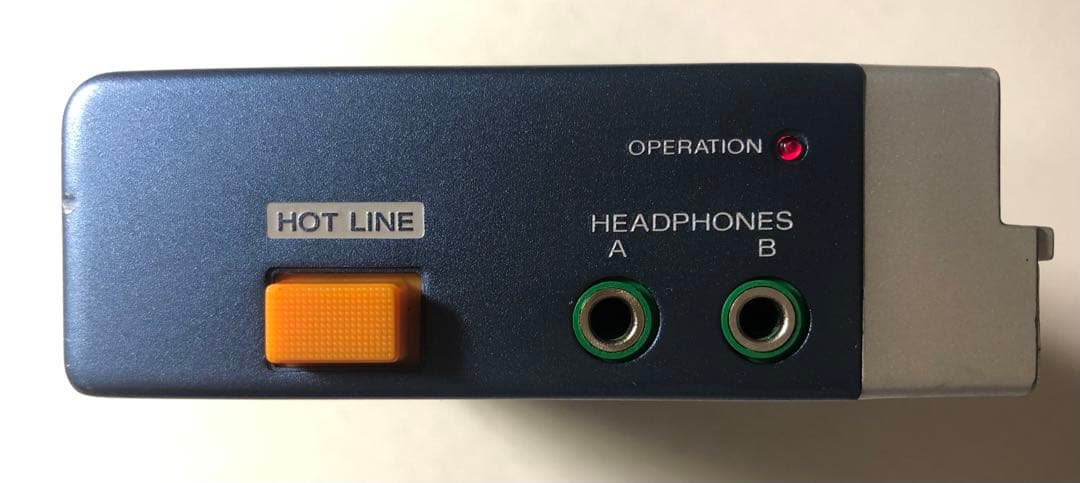 ジャンク品(通電)TPS-L2 ソニー初代カセットウォークマンJ