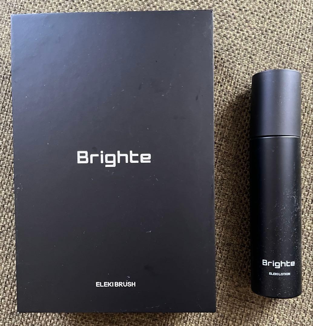 【Brighte】ELEKI BRUSH ブラシ型美顔器