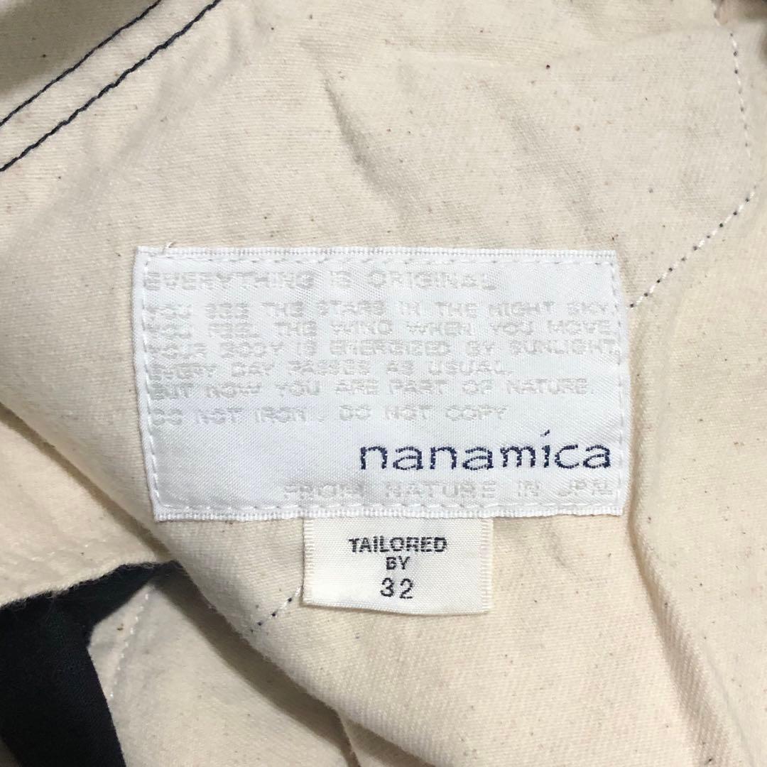 新品 nanamica Cargo Pants SUCS004 32 BLACK