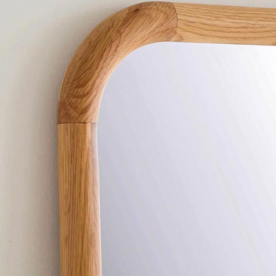 関家具 スタンドミラー スーク 姿見 鏡 オーク 新品 定価27500