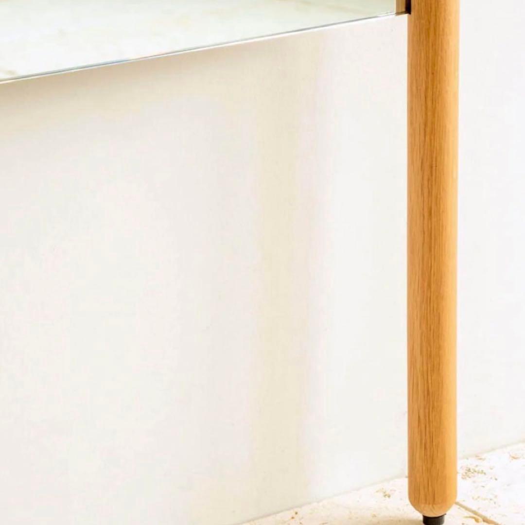 関家具 スタンドミラー スーク 姿見 鏡 オーク 新品 定価27500