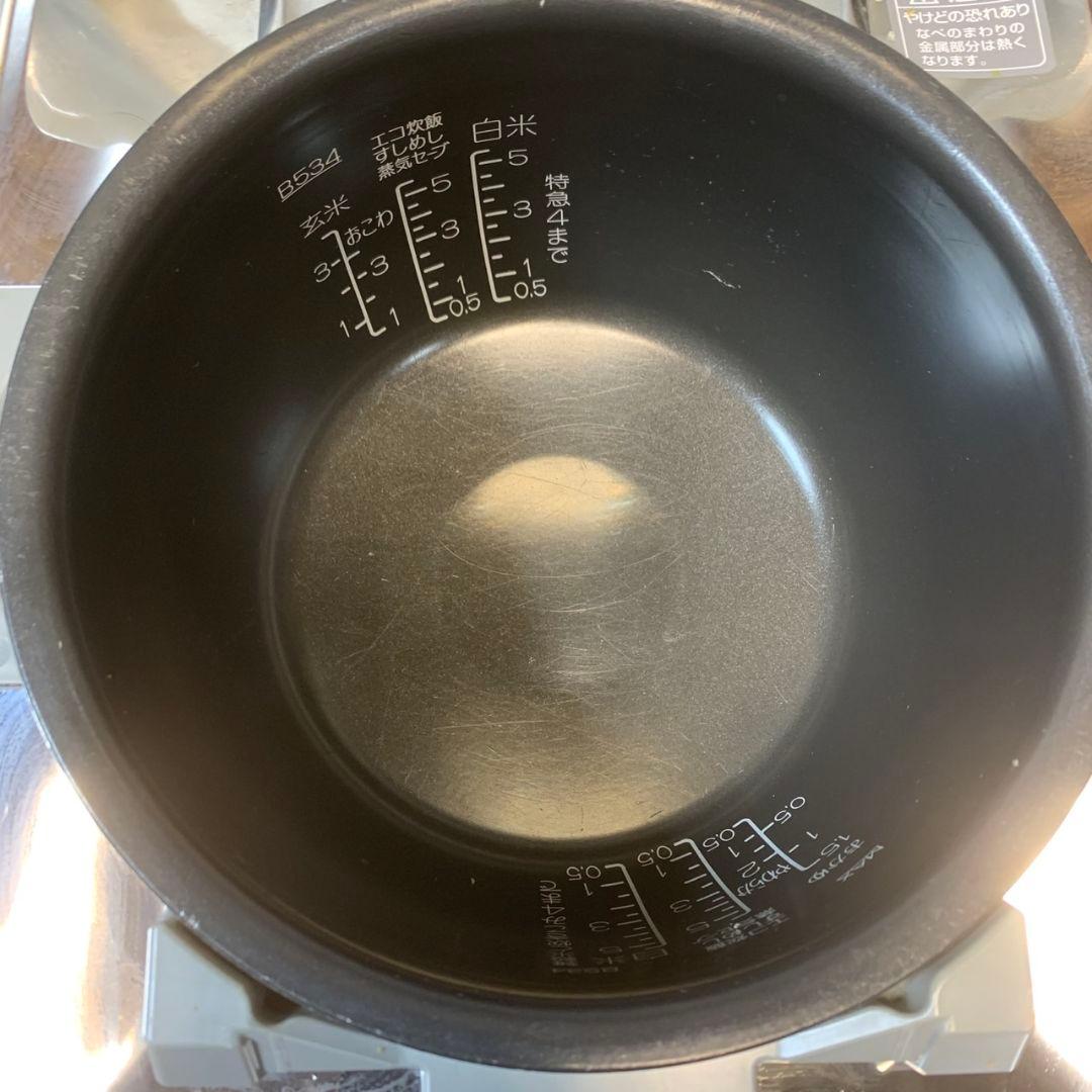 I476\" 象印 5.5合 炎舞炊き 炊飯器 NWーKB10 ホワイト