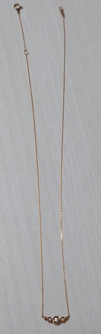 7*3様 festaria フェスタリア K10YG ダイヤモンド ネックレス