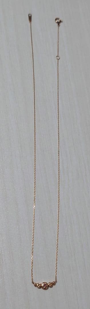 7*3様 festaria フェスタリア K10YG ダイヤモンド ネックレス