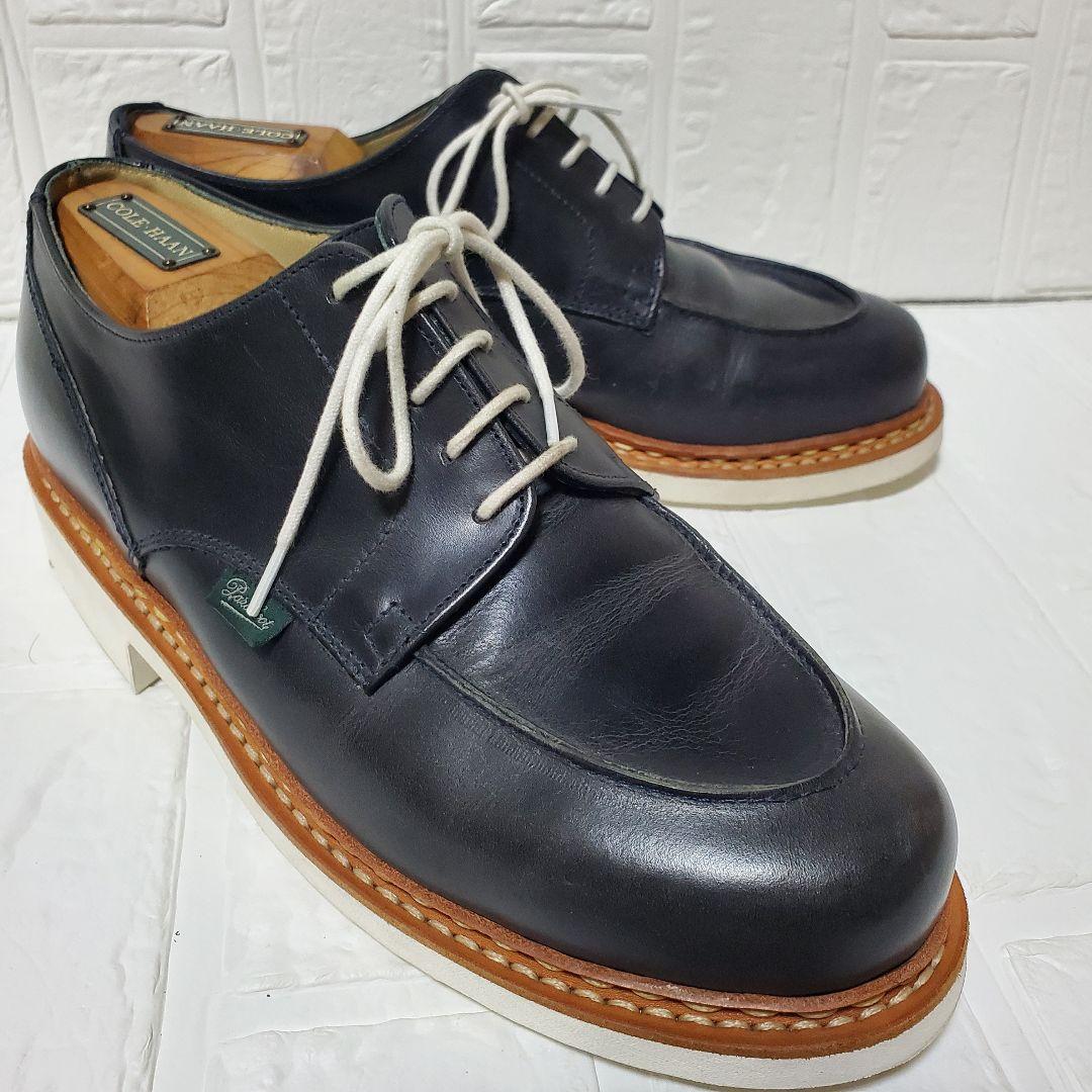 極美品 パラブーツ シャンボード ネイビー サイズ違い(25.5 24.5)