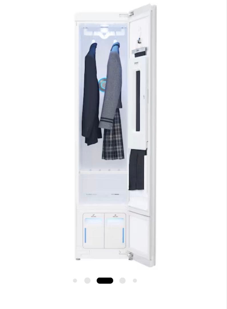 LG styler スチームウォッシュ&ドライ除菌消臭 ミラー S3MF