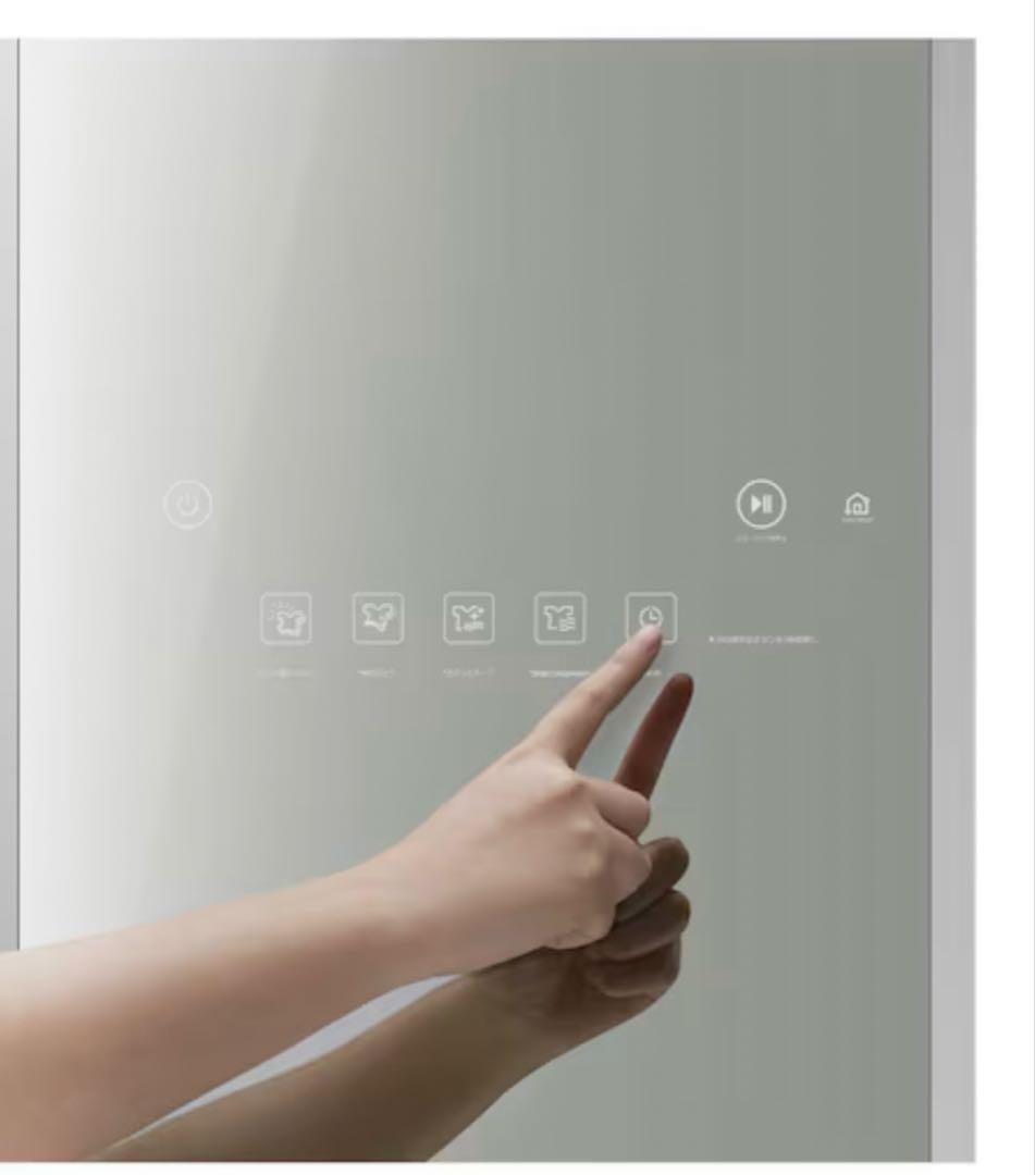 LG styler スチームウォッシュ&ドライ除菌消臭 ミラー S3MF