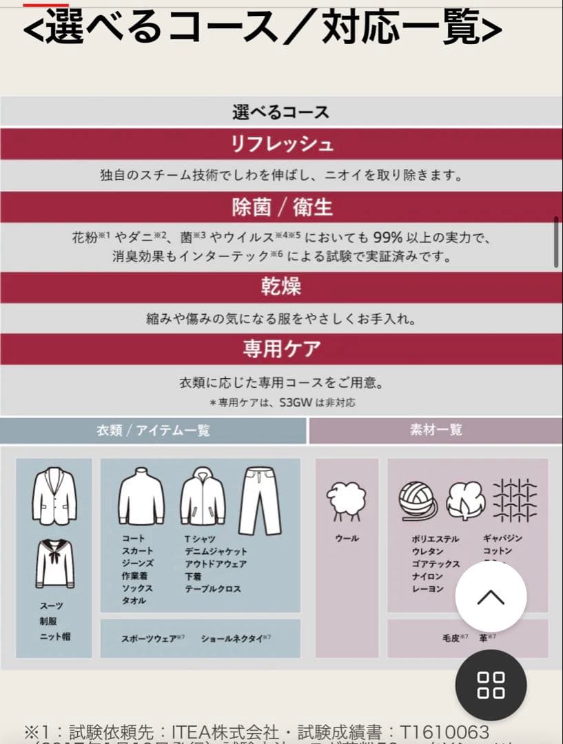 LG styler スチームウォッシュ&ドライ除菌消臭 ミラー S3MF