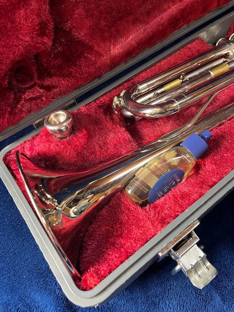 YAMAHA トランペット　YTR-136 ケース付き　シルバー