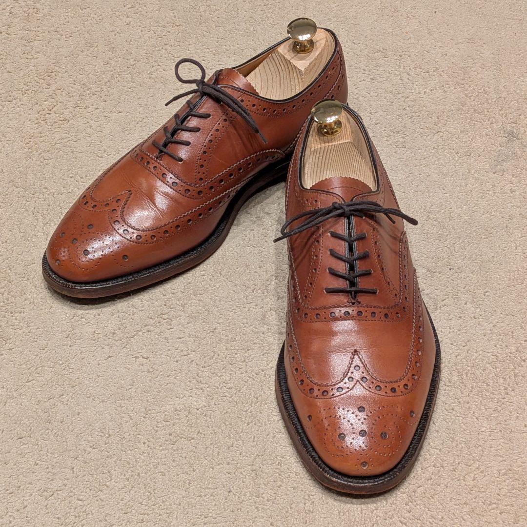 Loake TRENT ウイングチップ 6 ローク 革靴