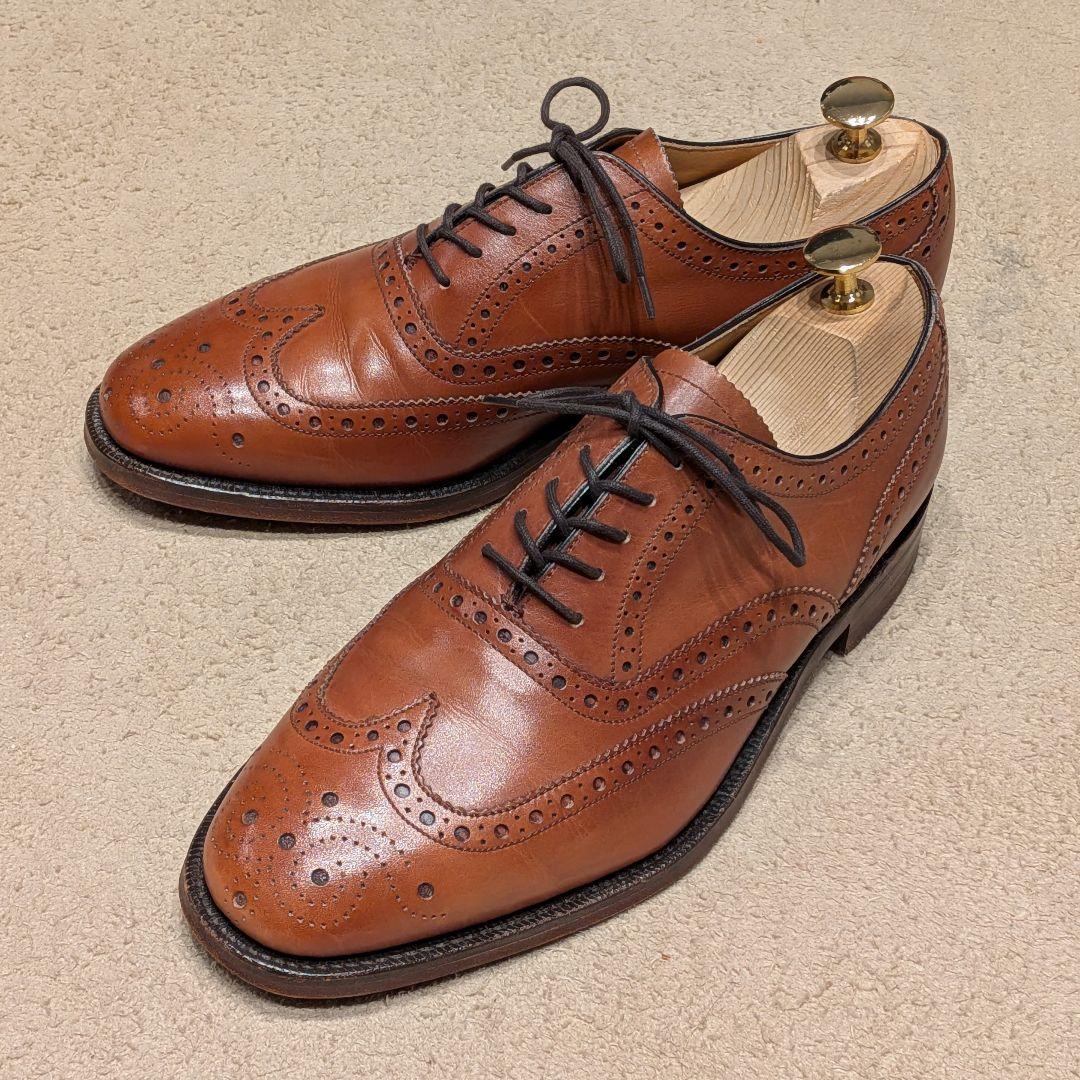 Loake TRENT ウイングチップ 6 ローク 革靴