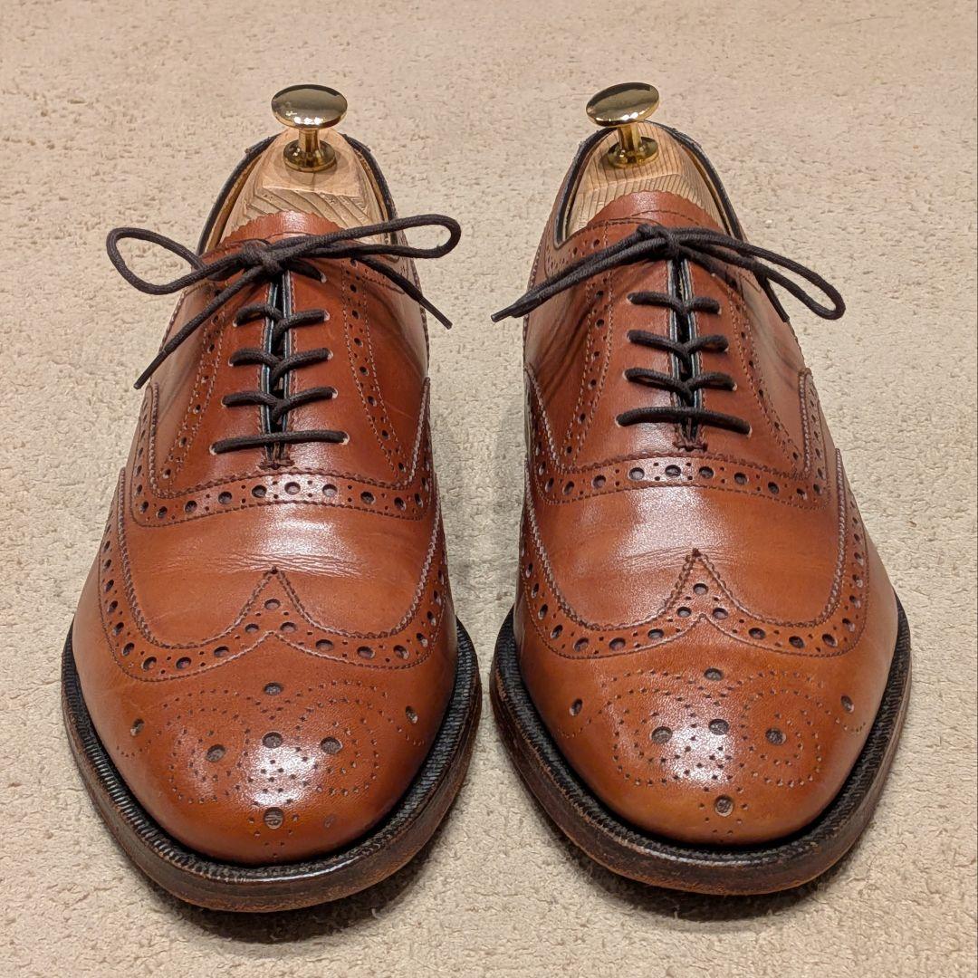 Loake TRENT ウイングチップ 6 ローク 革靴