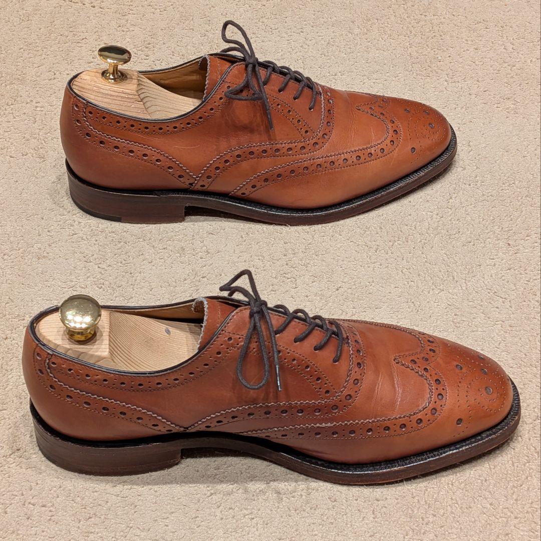 Loake TRENT ウイングチップ 6 ローク 革靴