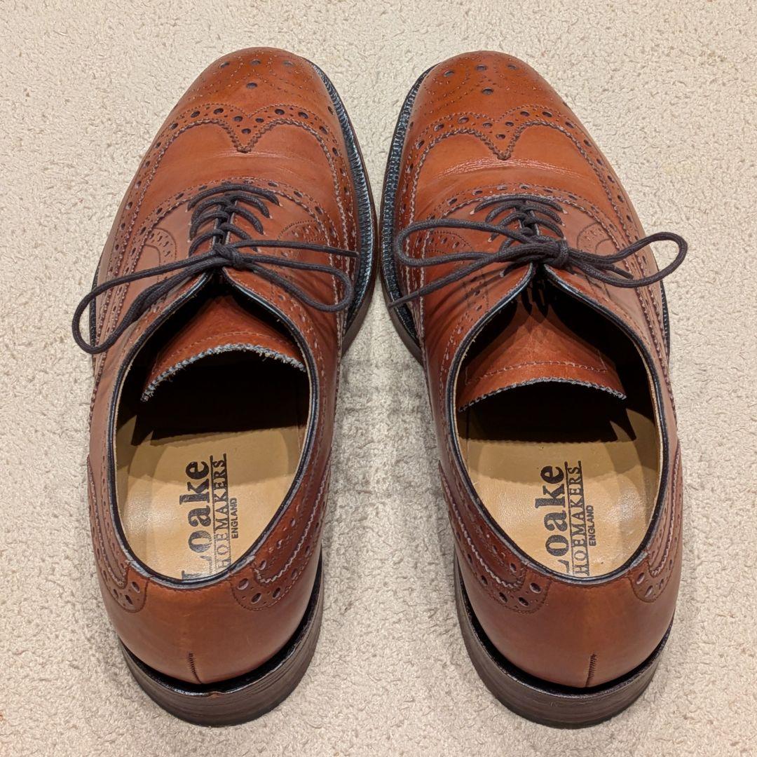 Loake TRENT ウイングチップ 6 ローク 革靴