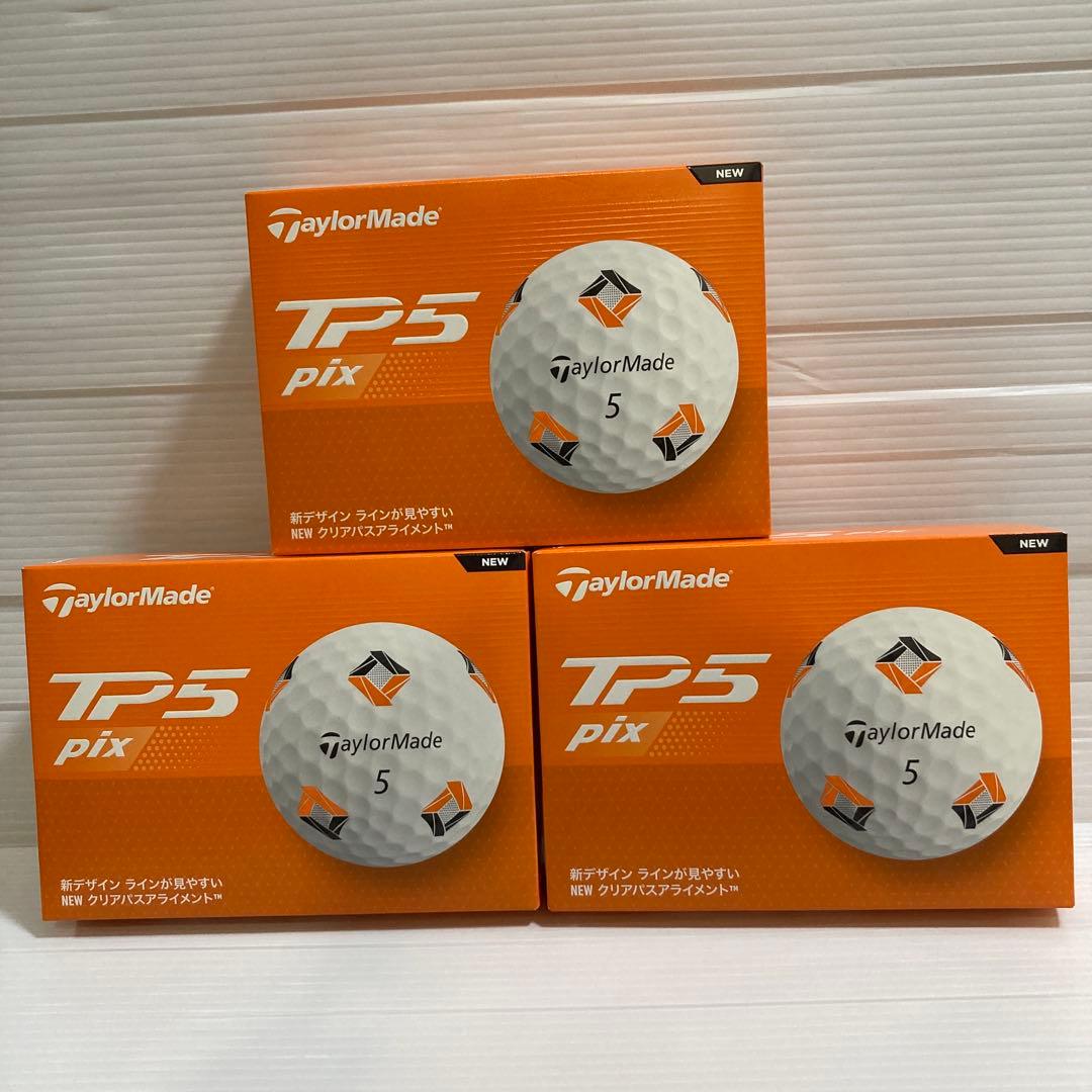テーラーメイド TMJ24 TP5 pix JPN 3ダース(36球入)
