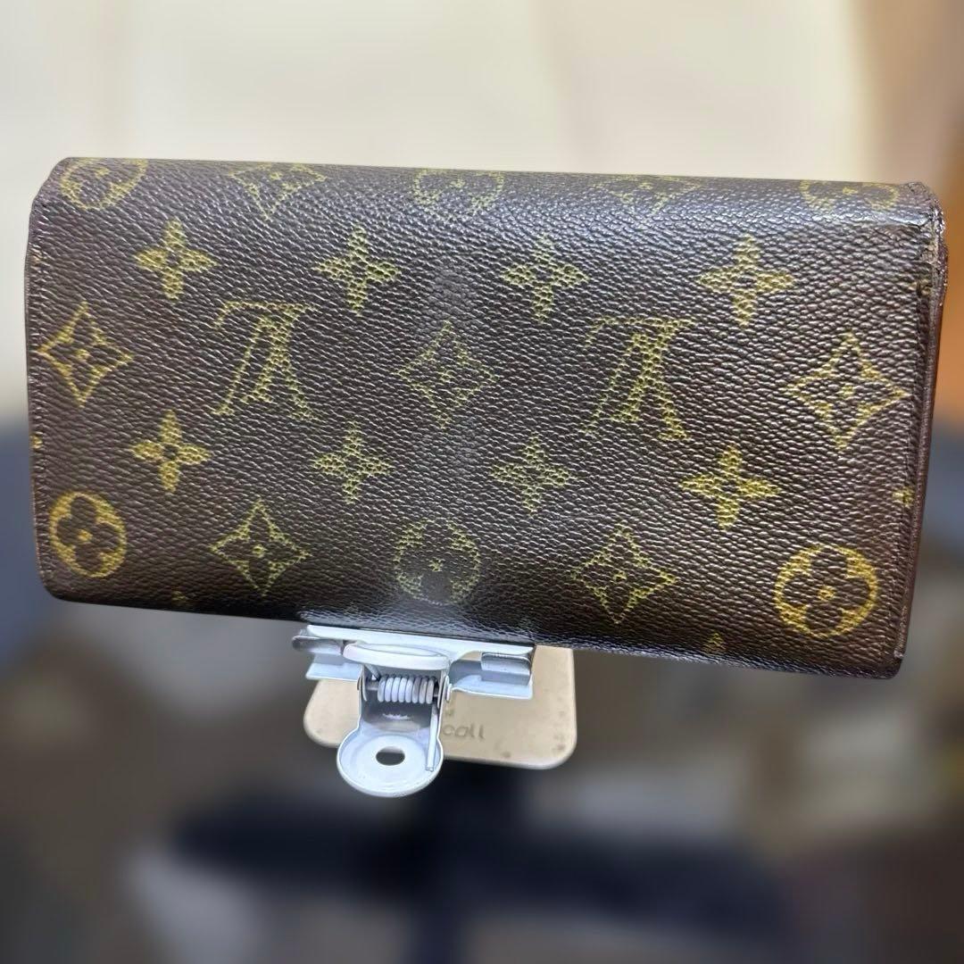 ⑨☆良品♪カード10枚タイプ☆サラ長財布