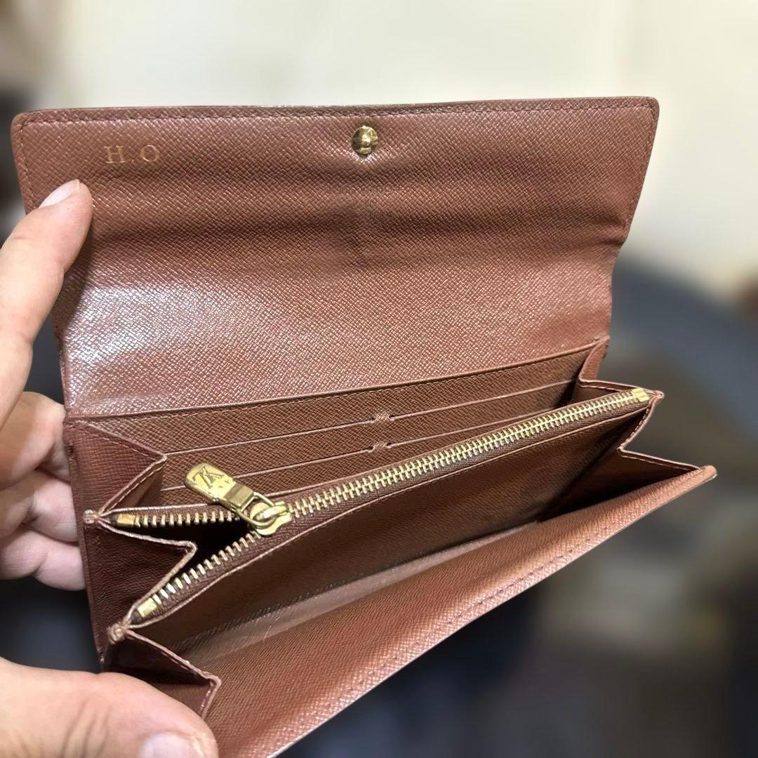 ⑨☆良品♪カード10枚タイプ☆サラ長財布