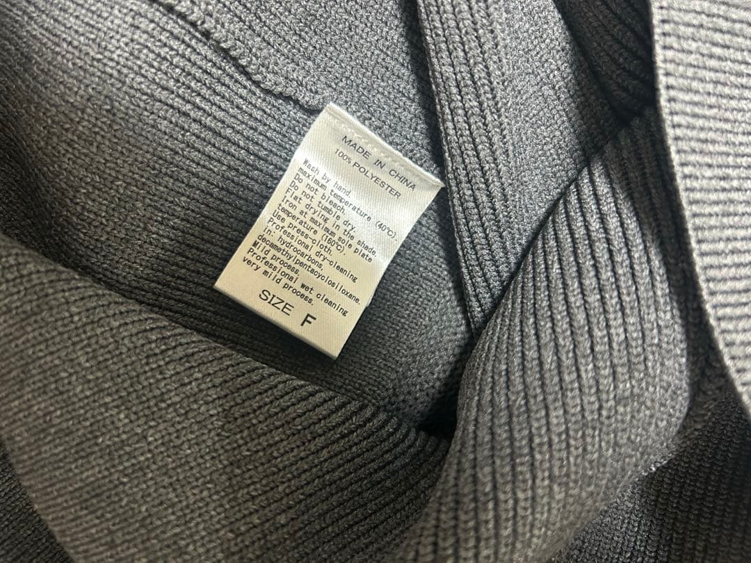 コトADAM ET ROPE' セレクトネックウェーブボタンカーディガン