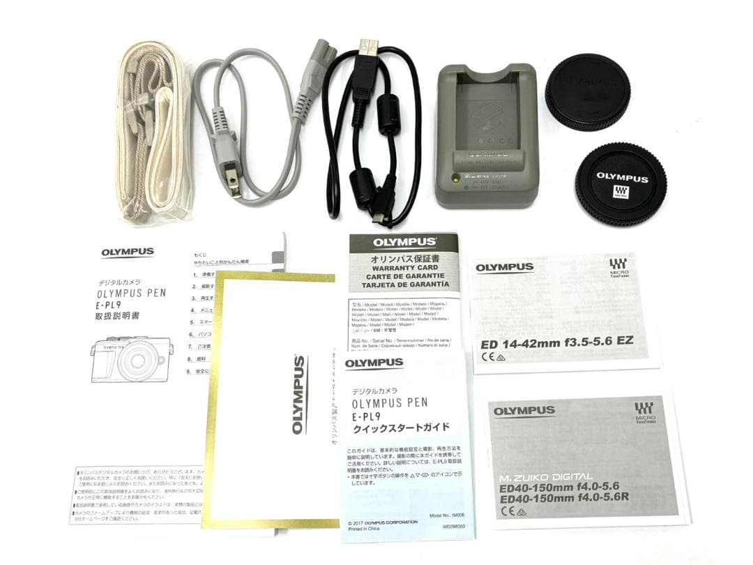 26H1-122 オリンパス PEN E-PL9 付属品完品 通電確認済み
