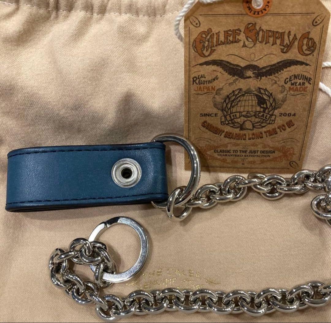 CALEE Inc. インディゴブルー ウォレットチェーン