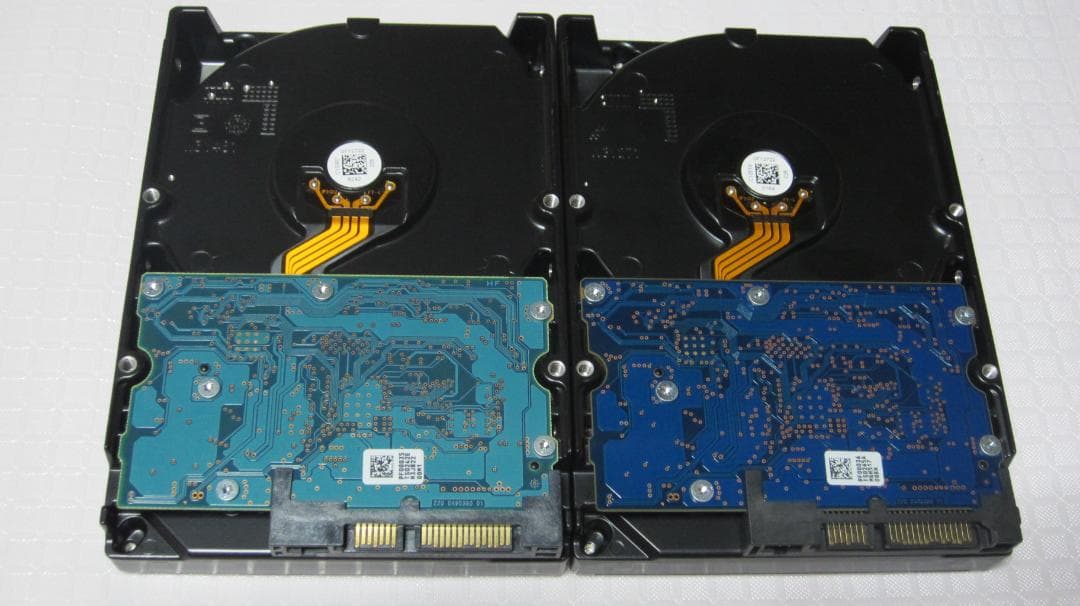 東芝 DT01ACA300・DT01ABA300V 2台 3TB×2＝6TB