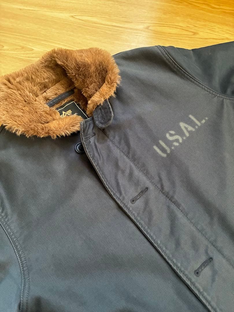 N1 デッキジャケット　アメカジ　ミリタリー