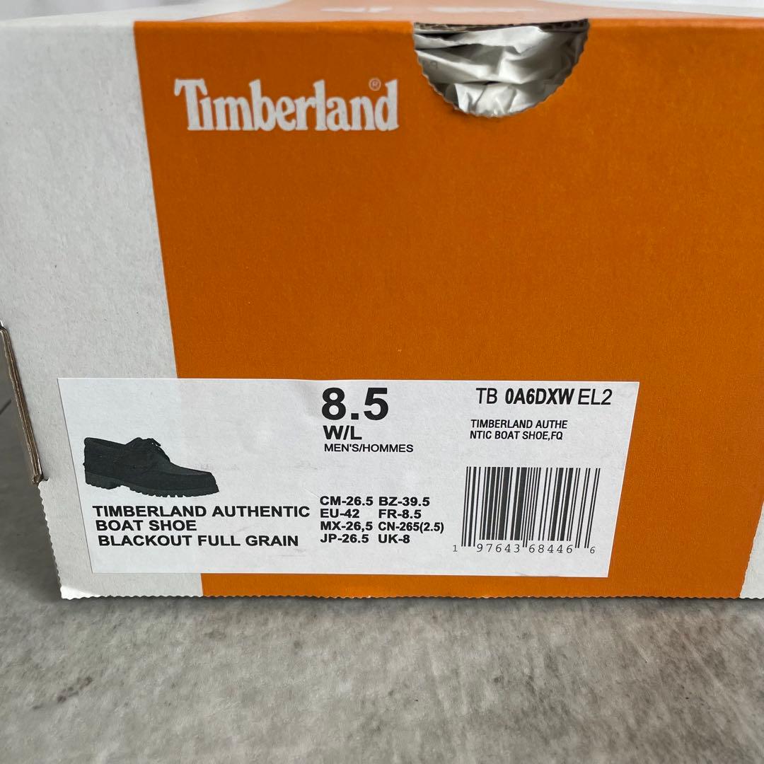 靴 Timberland 3EYE CLASSIC LUG BLACKOUT