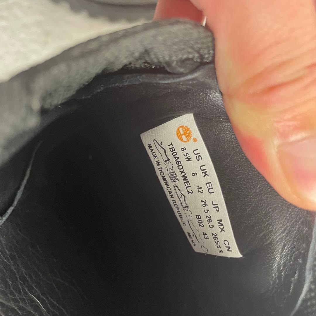 靴 Timberland 3EYE CLASSIC LUG BLACKOUT