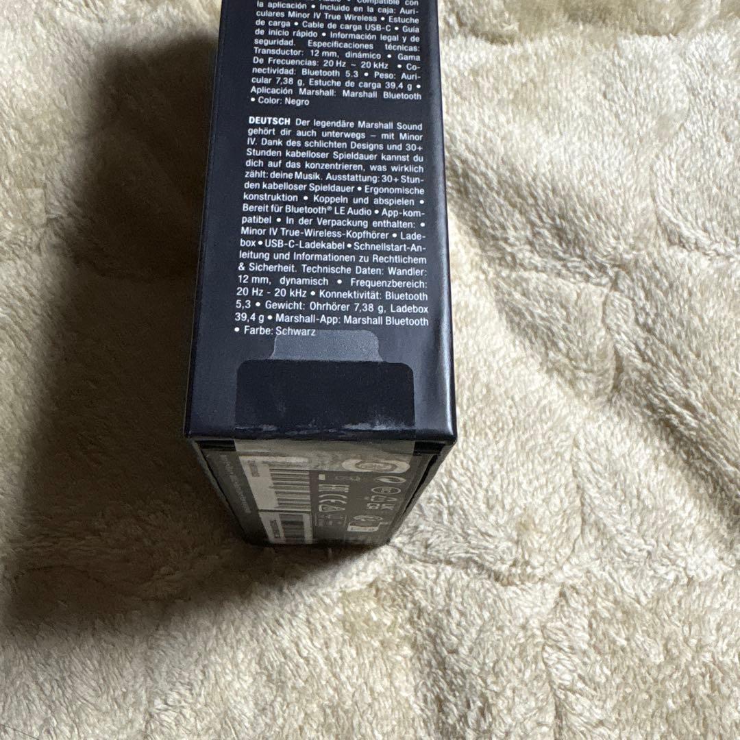 ［新品未開封］早い者勝ち　Marshall Minor IV ワイヤレスイヤホン