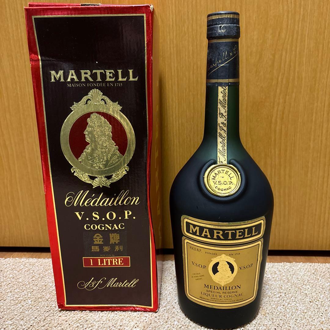 古酒　MARTELL マーテル VSOP ゴールラベル メダイヨン 1L