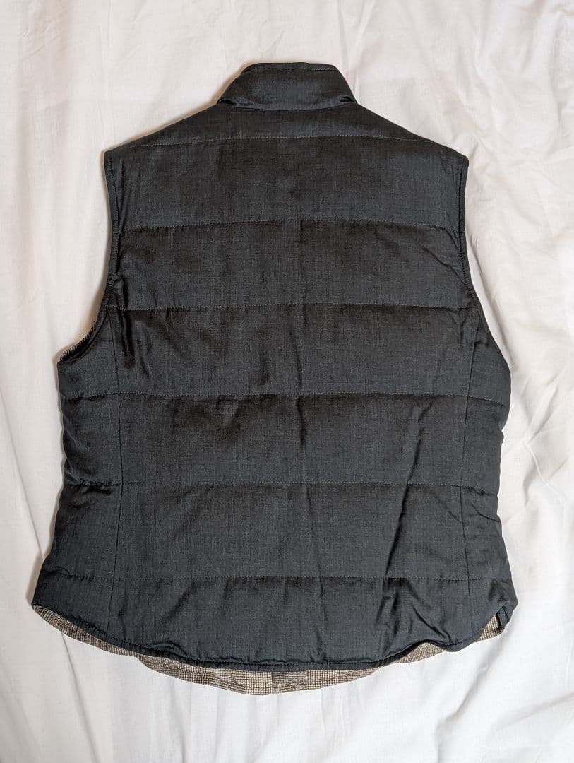 j kato【美品】ブルネロクチネリ リバーシブル ダウンベスト S