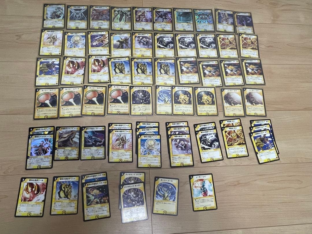 【引退品】デュエルマスターズ旧枠初期SRVR、デッキ、汎用カード