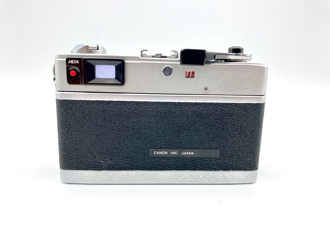 【完動品】Canonet QL19　フィルムカメラ　動作確認済み　C50