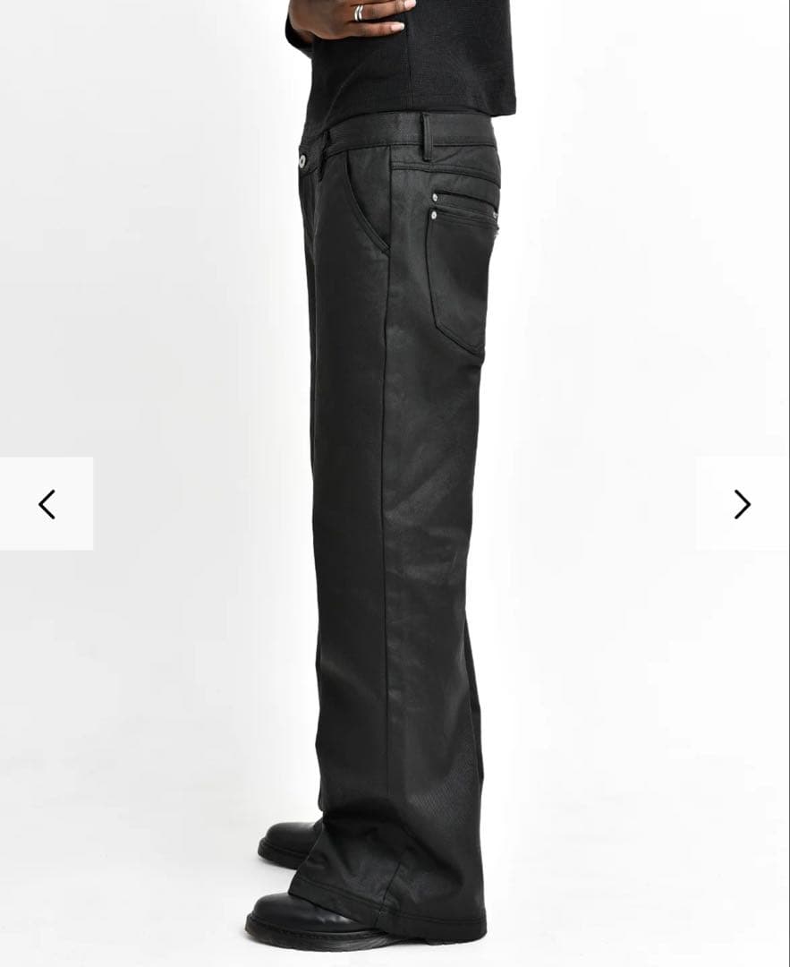 Asapmode Stacked Oil Coating Pants Sサイズ