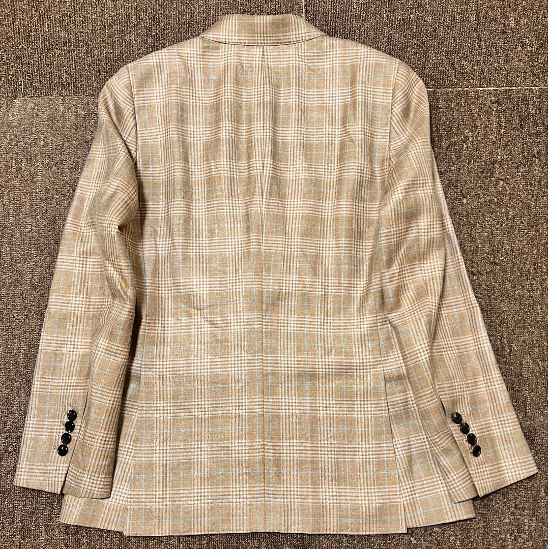 7*d様 レア　ポールスミス　25SS ファンシーチェック　ダブルブレストジャケ
