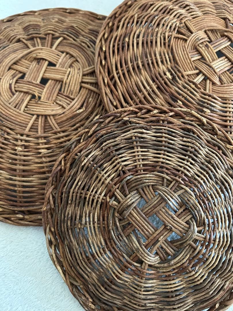 p*2様 松本購入 あけび　ザル カゴ　4つセット　松本