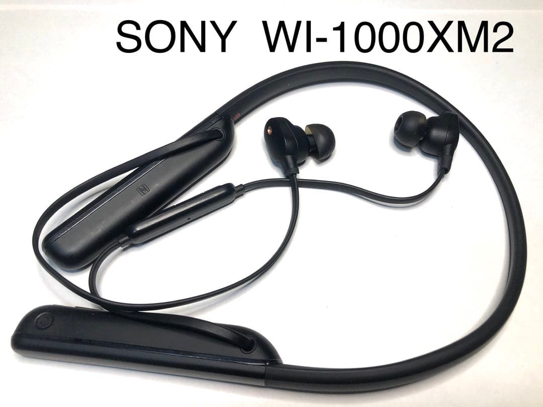 【やや訳あり】SONY WI-1000XM2 ワイヤレスイヤホン 中古です。