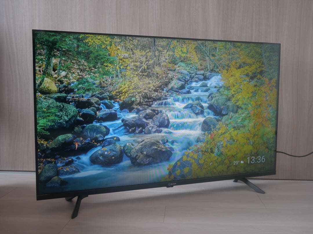 【山善】チューナーレススマートテレビ 40V型 QRK-40TL2K