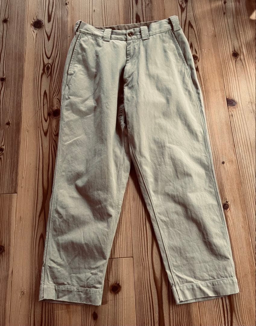 着用少　45r おこめチノ908 ポッポパンツ　2