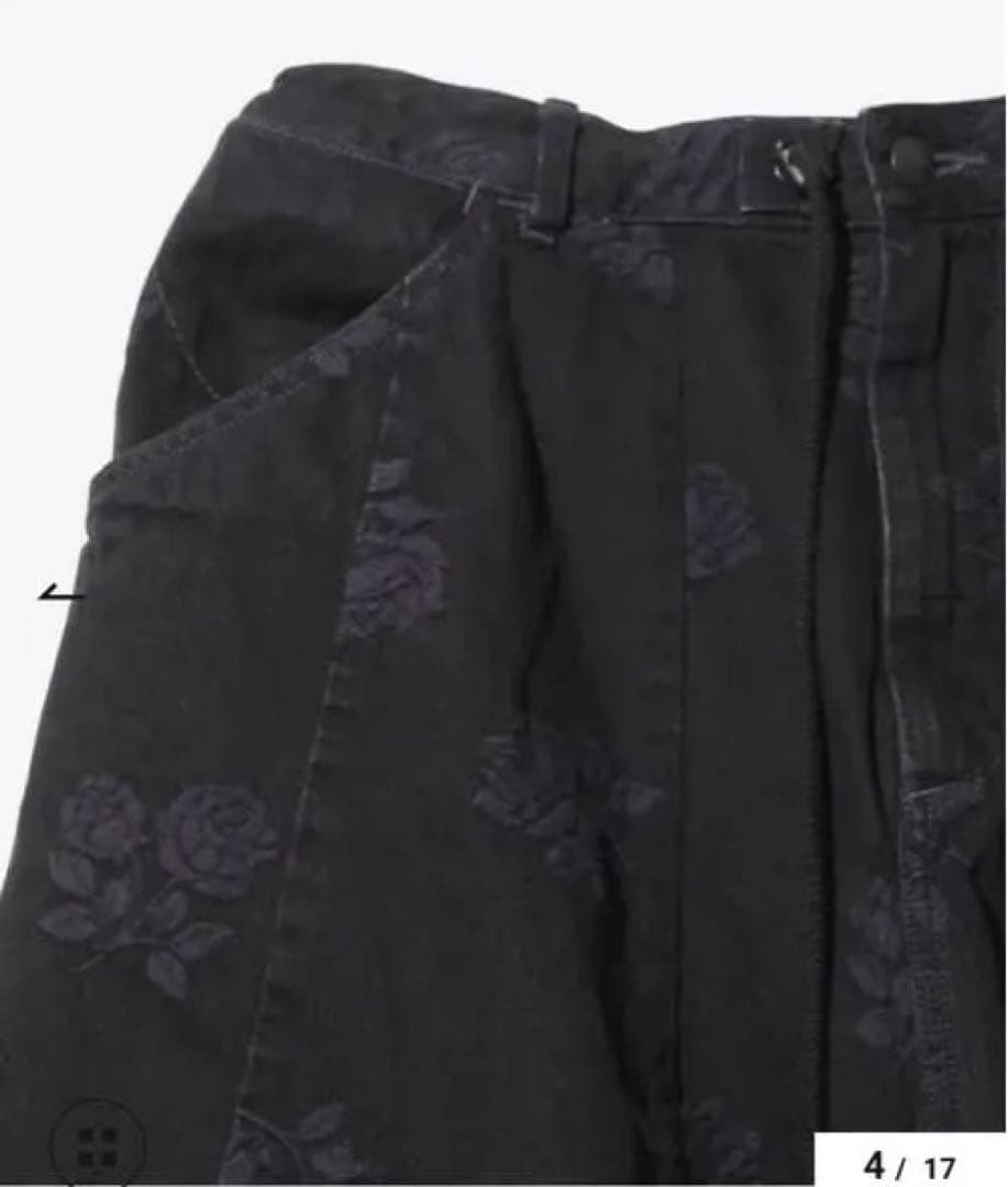 天*道様 NEEDLES H.D. PANT - PAINTER/ROSE JQ