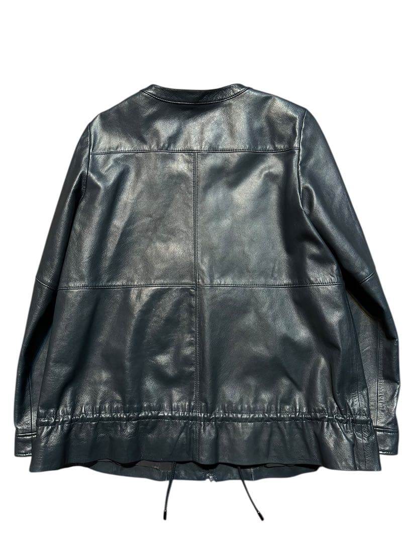 11号 大きいサイズ！極美品！最高級 レリアン 本革 羊革 ラムレザージャケット