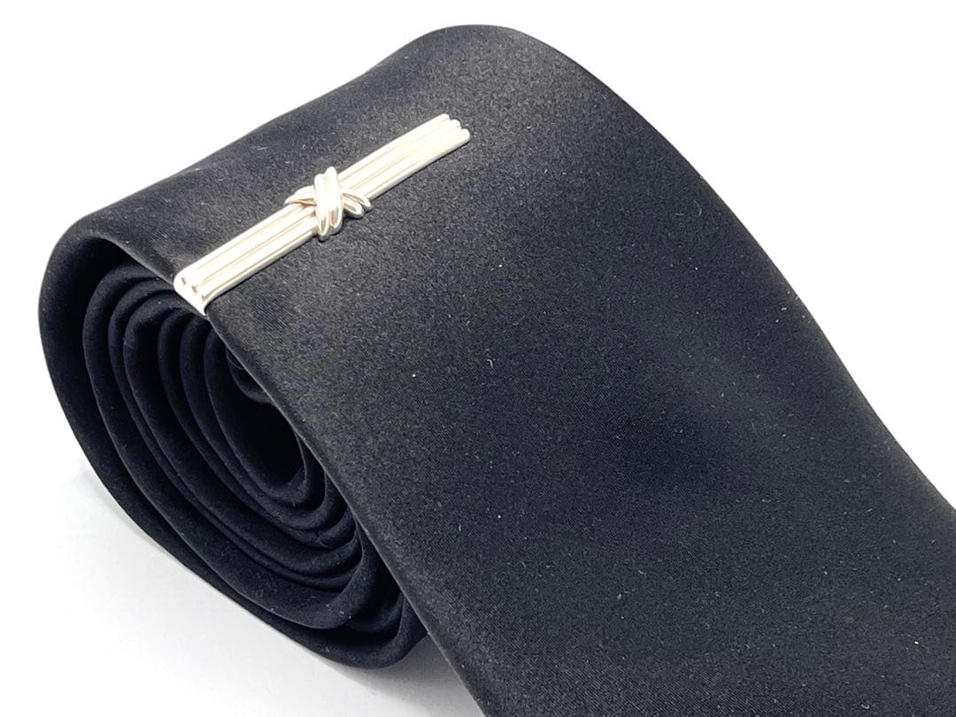 c828 美品　ティファニー　1992 シグネチャー　ネクタイピン　925