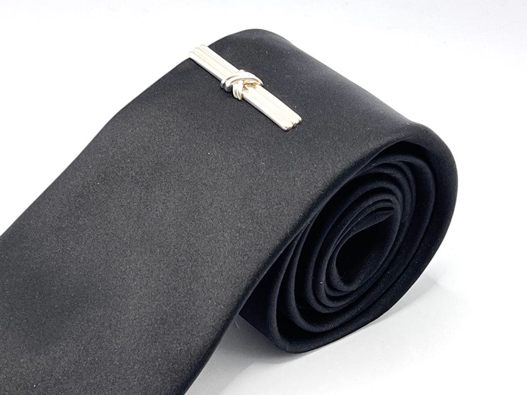 c828 美品　ティファニー　1992 シグネチャー　ネクタイピン　925