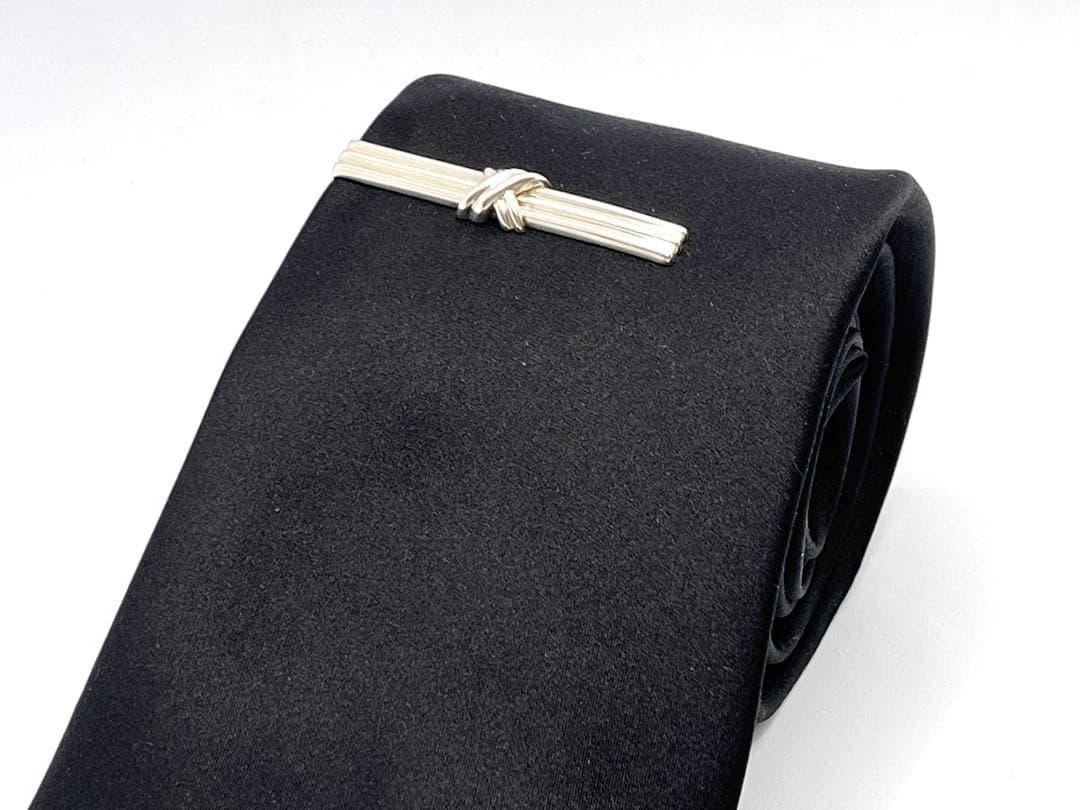 c828 美品　ティファニー　1992 シグネチャー　ネクタイピン　925