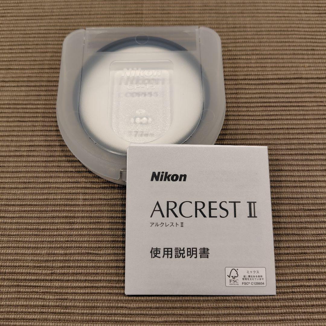 ニコン ARCREST II PROTECTION FILTER 77mm